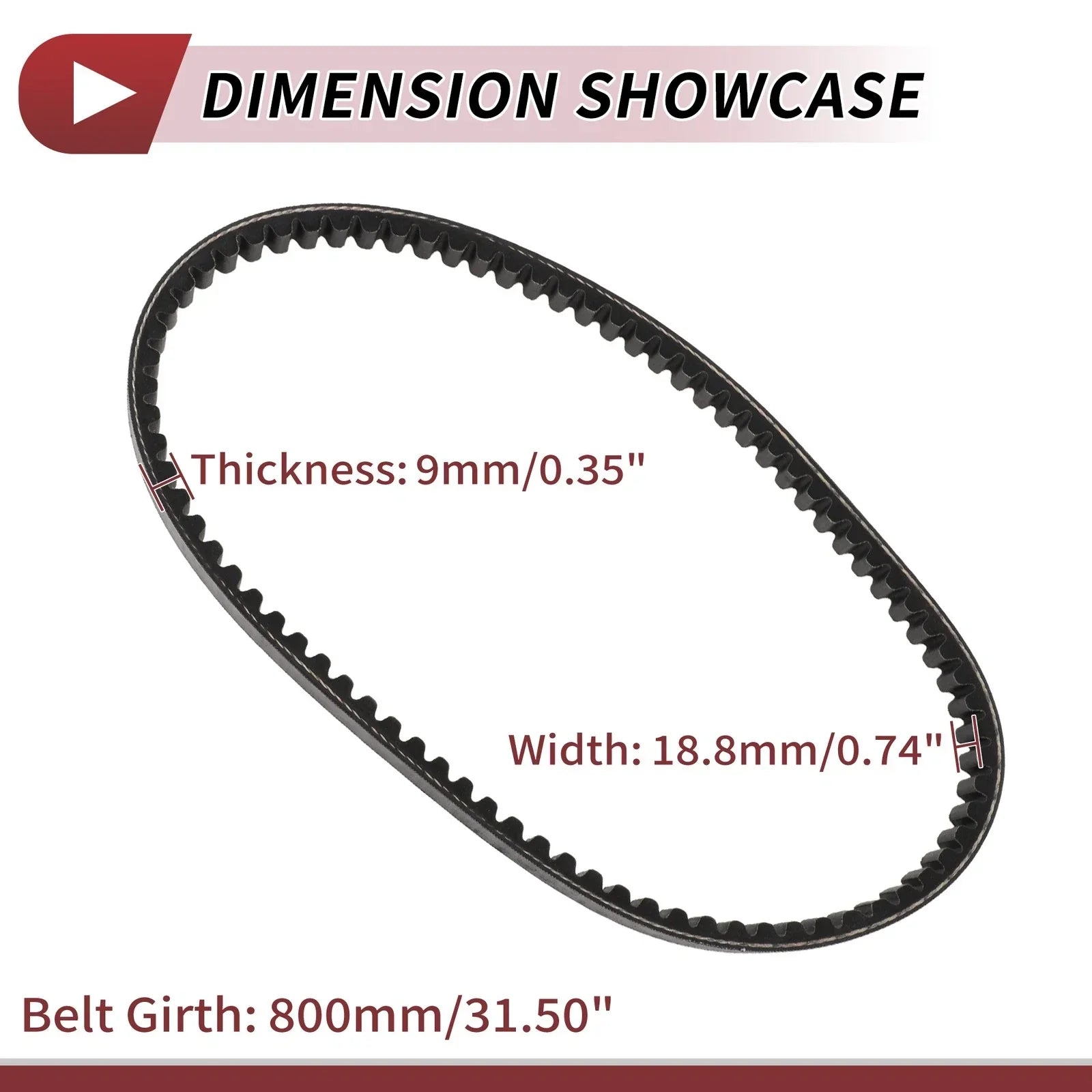 Drive Belt V-Belt for Honda Elite 125 150 (2001-2009)