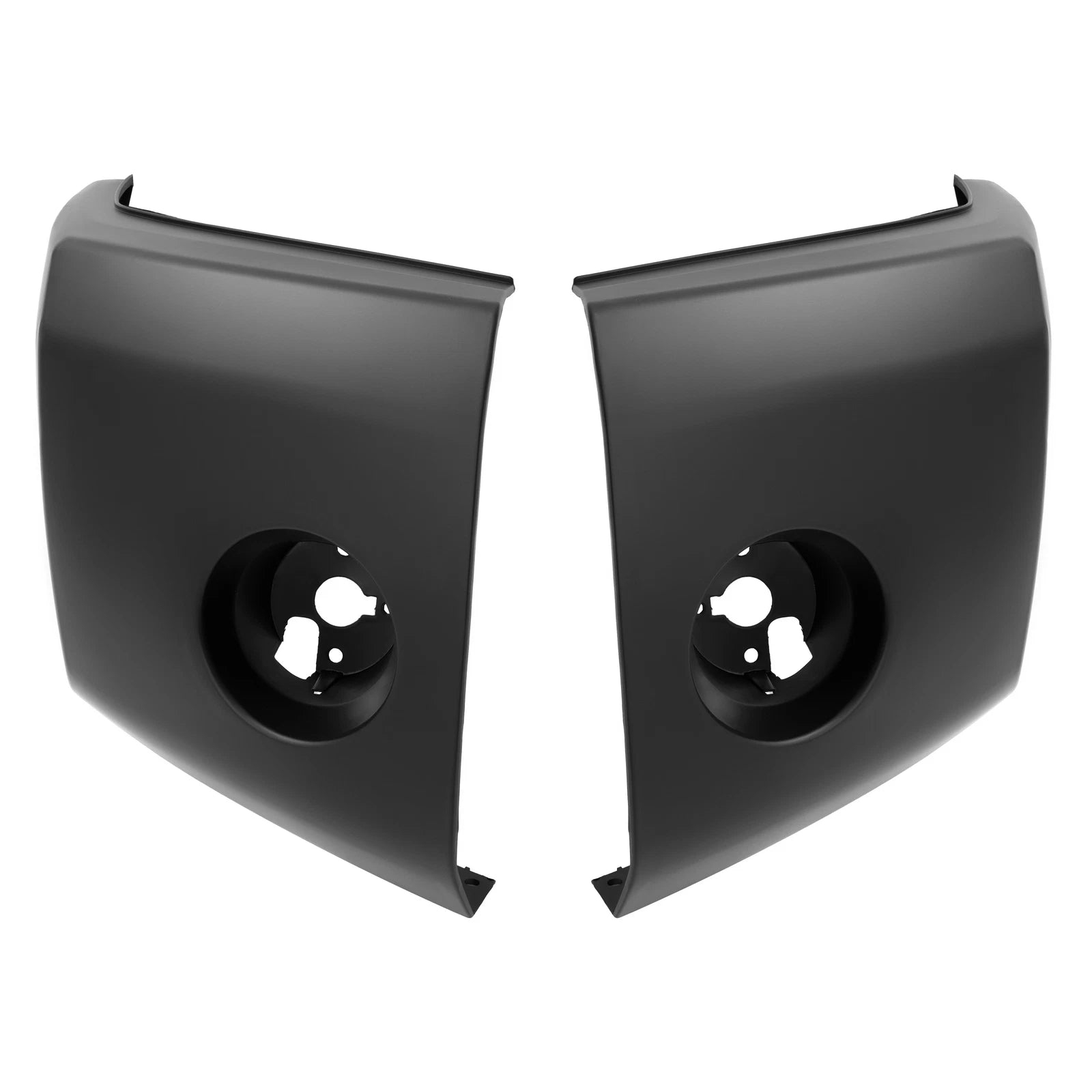 Front Bumper End Cap Pair for Nissan Titan/Pathfinder/Armada (2004–2007)