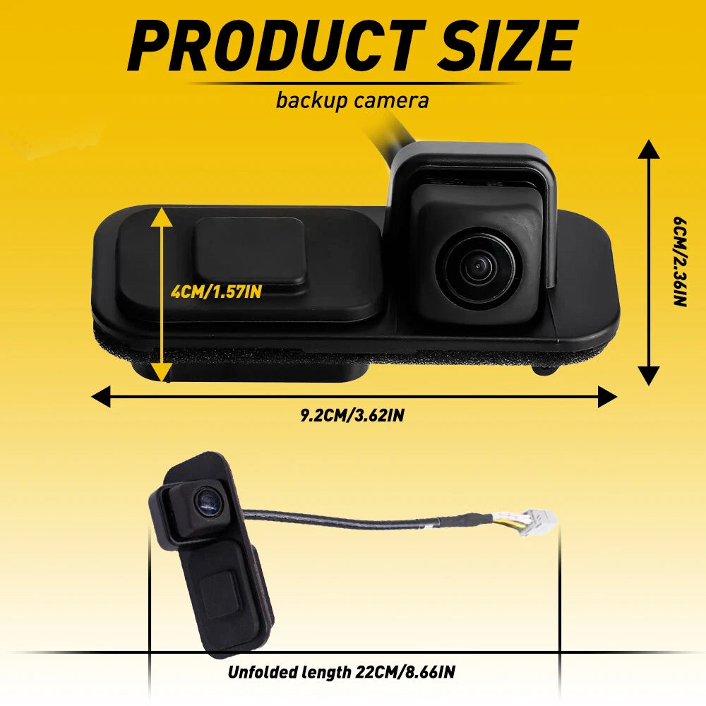 Rear View Backup Camera for Acura TLX (2015–2020) 39530-TZ3-A01 HD