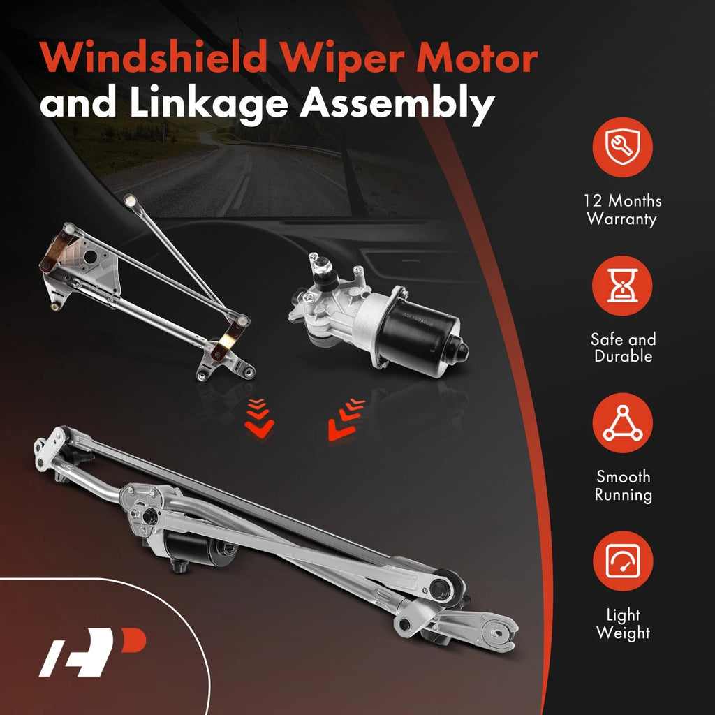 Front Wiper Motor & Linkage Assembly for Chevy Tahoe GMC Yukon (2021–2023)