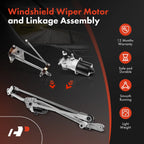 Front Wiper Motor & Linkage Assembly for Chevy Tahoe GMC Yukon (2021–2023)