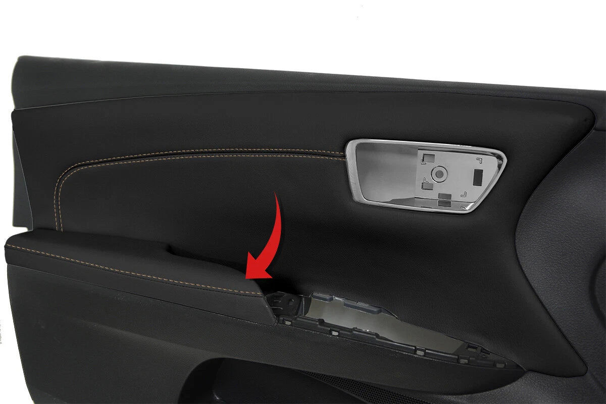 Armrest Door Panel Cover for Toyota Avalon (2013–2018) Beige Stitch