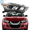 Right Side Headlight for Nissan Maxima (2016–2018) LED Chrome Housing
