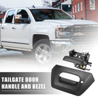 Tailgate Door Handle and Bezel for Chevy Avalanche 1500 2500 (2002–2013)