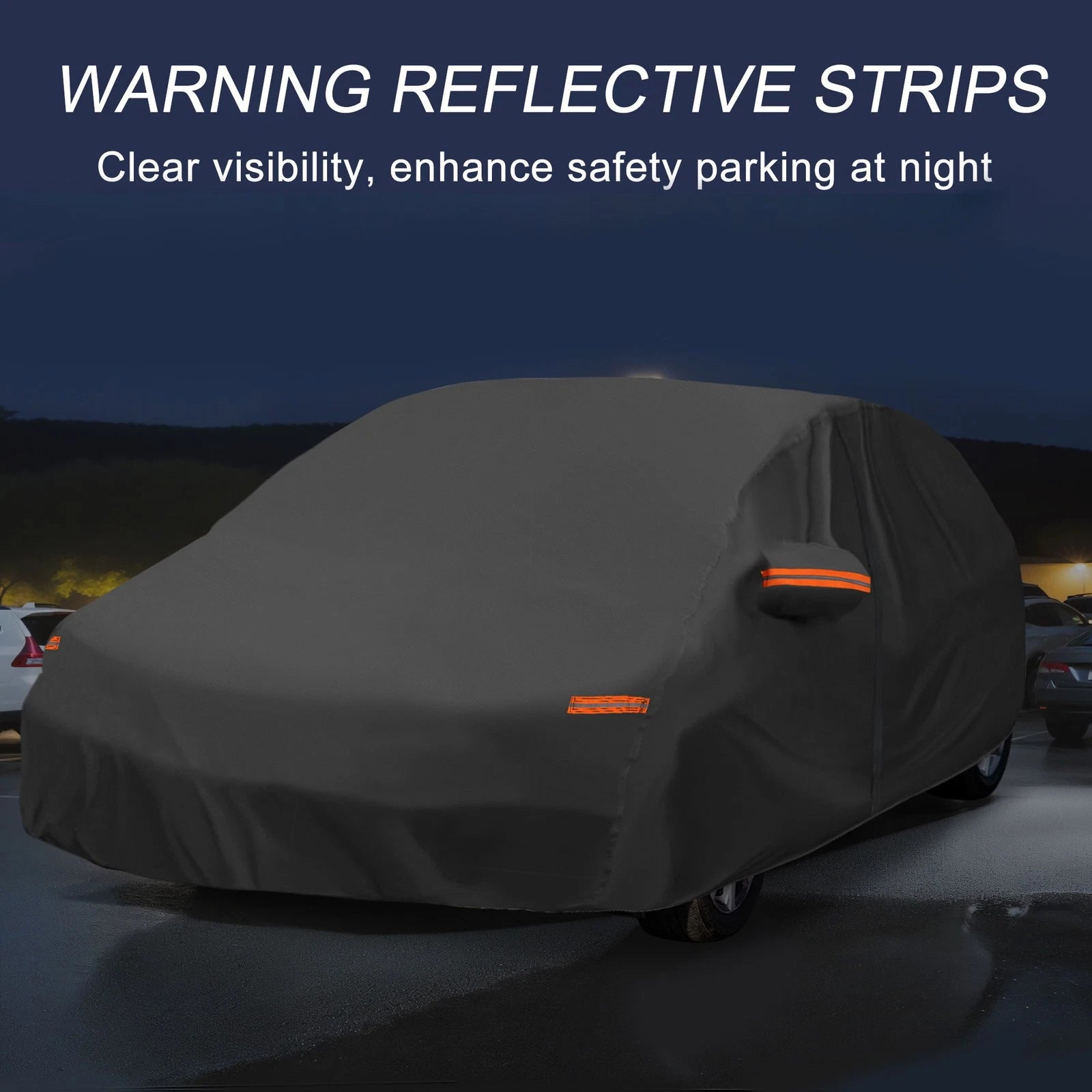 Waterproof Car Cover for Mazda3 Hatchback (2014–2023) with Zipper