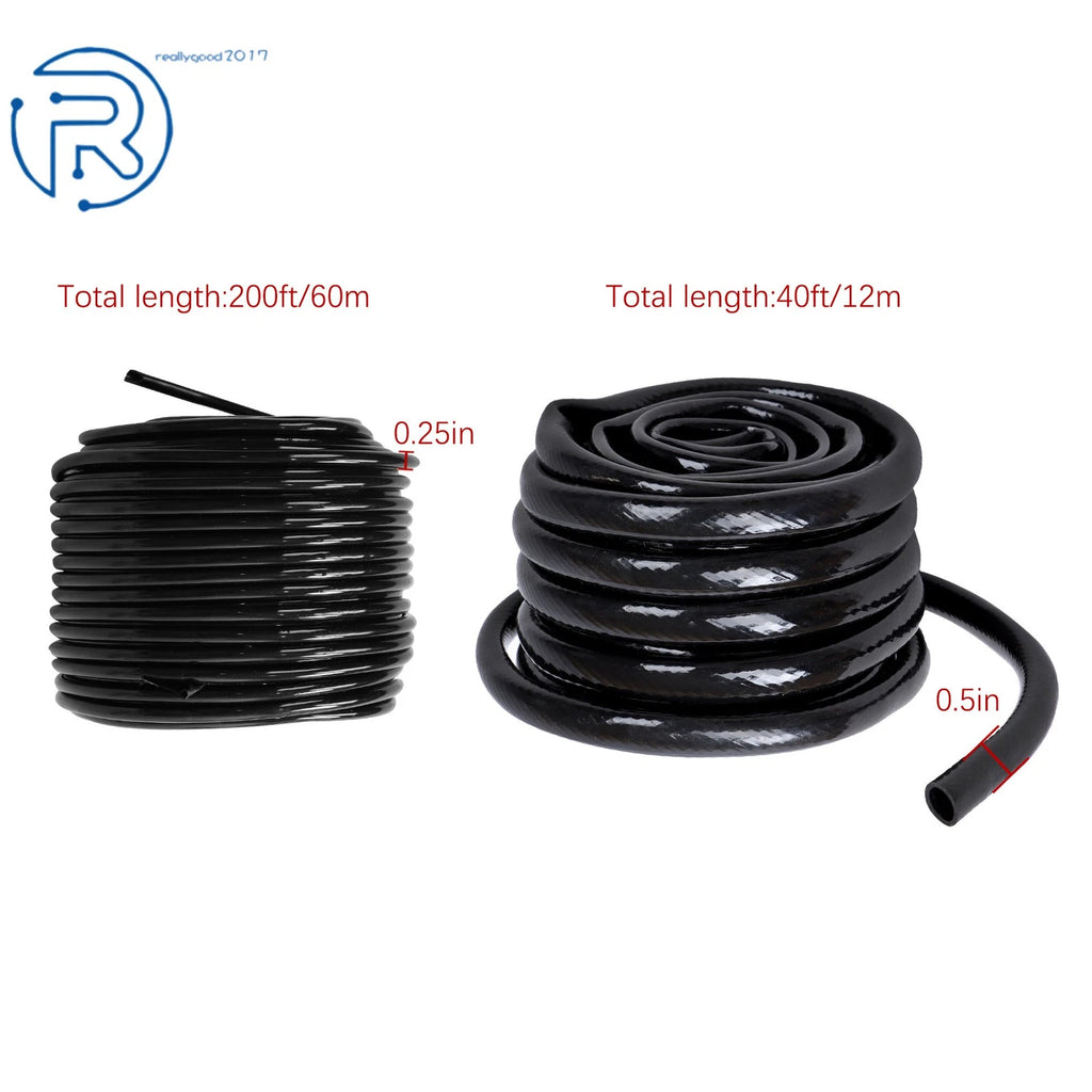 Automatic Garden Watering System Kit for Greenhouse (240FT)