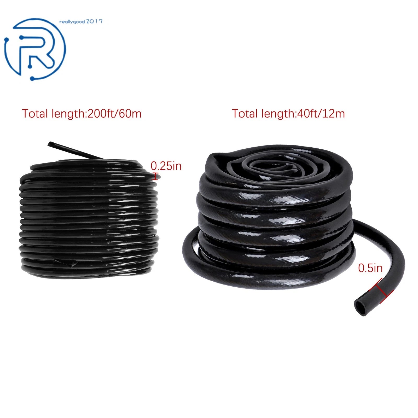 Automatic Garden Watering System Kit for Greenhouse (240FT)