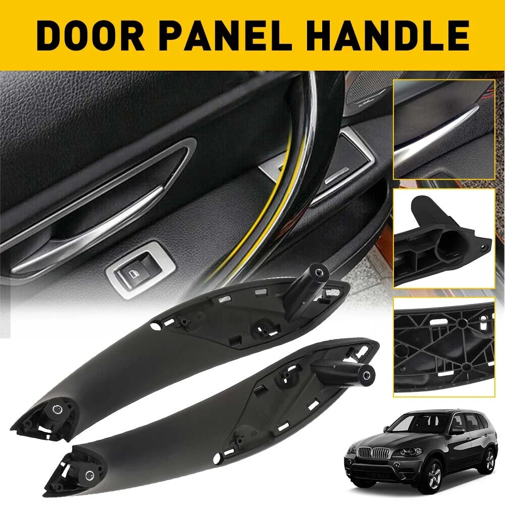 2X Front Door Handle Pull Armrest for BMW 428i 430i 435i 440i (YYYY–YYYY)
