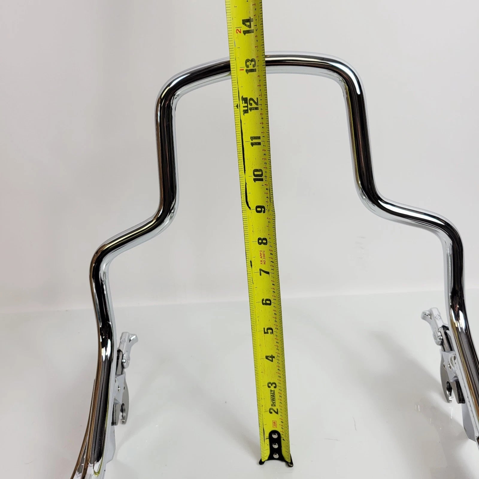 Chrome Short Sissy Bar Backrest for Harley-Davidson Softail Fat Bob (2018–2024)
