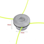 Aluminum Grass Trimmer Head with Bump Spool for Lawn Maintenance Tools