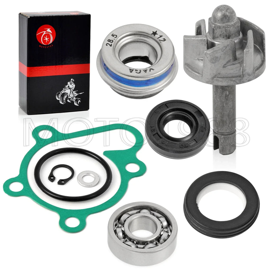 Water Pump Rebuild Kit Impeller Shaft Seal for Yamaha Kodiak YFM450(2003–2021)