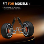 Set of 2 Rear Shock Struts for Ford Edge / Lincoln MKX (2007-2010)