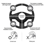 Steering Wheel Spinner for Universal Cars (1 Pc)