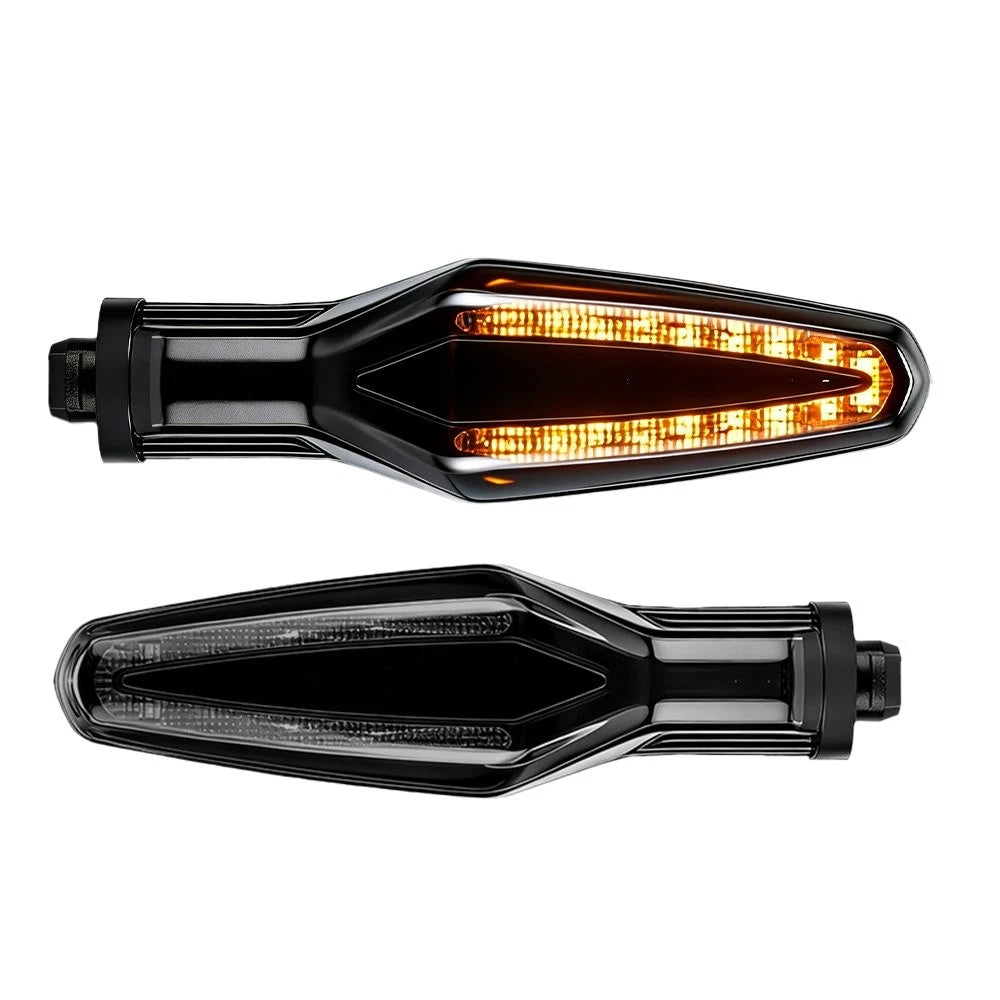 Front LED Turn Signal Lights for BMW G310R G310GS (2021–2025) Smoked 12V