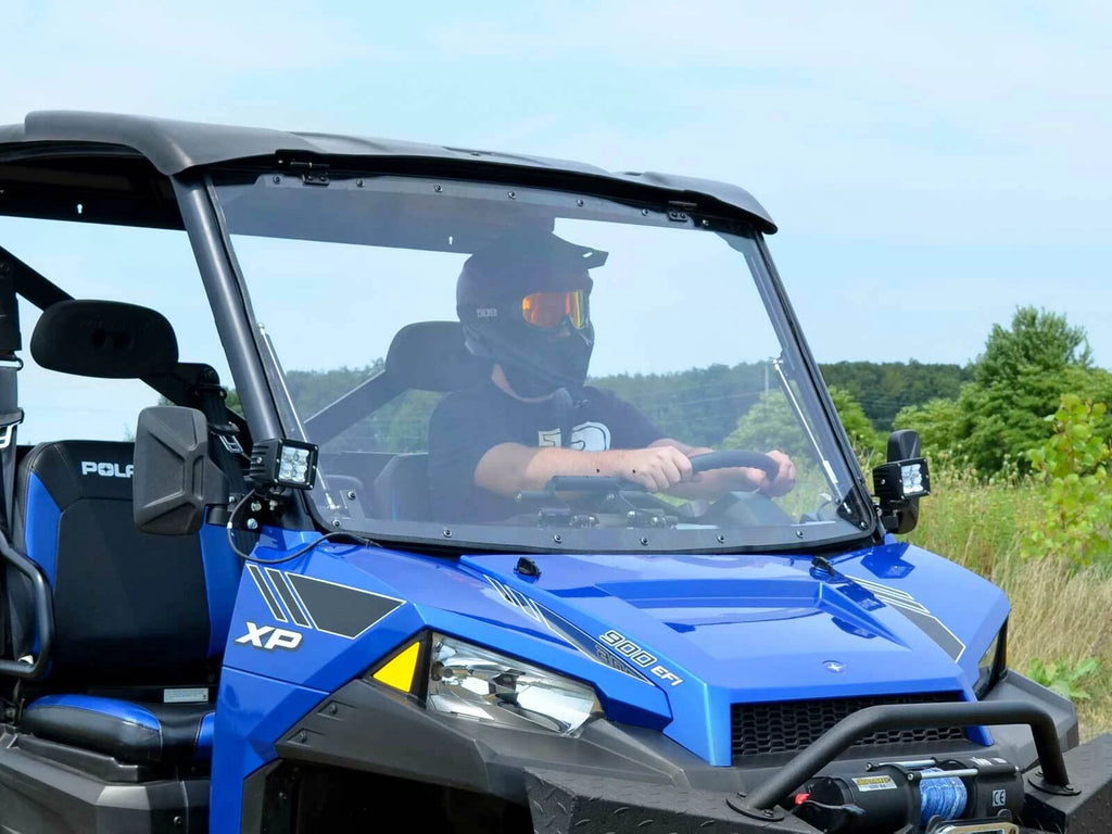 Scratch Resistant Flip Windshield for Polaris Ranger XP 570 (2015–2016)