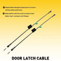 2X Door Latch Release Cable for Ford F-250 (1997–1999)