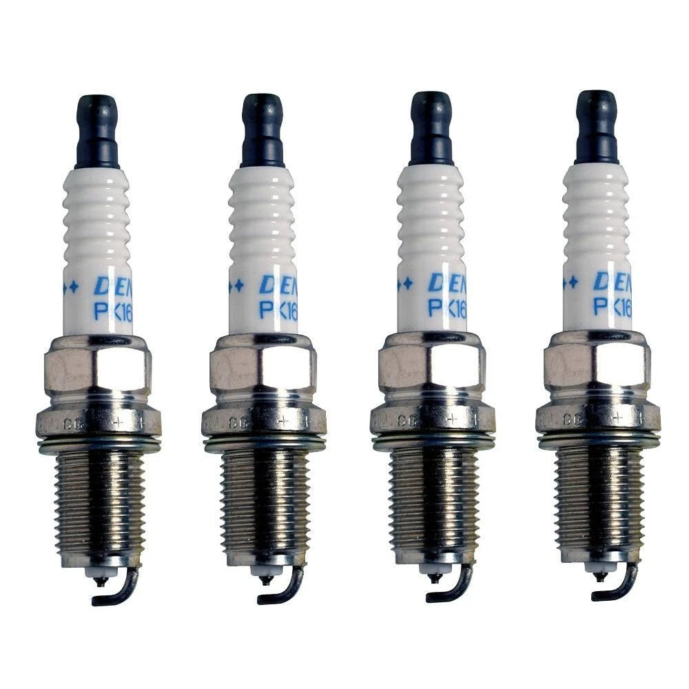 Set of 4 Denso Double Platinum Spark Plugs (Gap 0.044) for