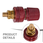 Non Slip Thread Design Brass Binding Post for Easy Installation