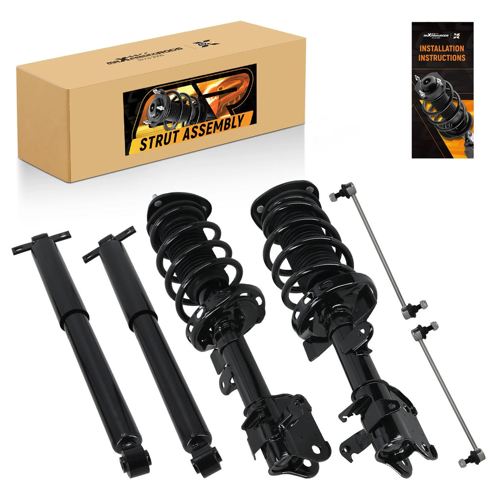 6PCS Shock Struts & Sway Bars for Honda Odyssey (2013–2017)