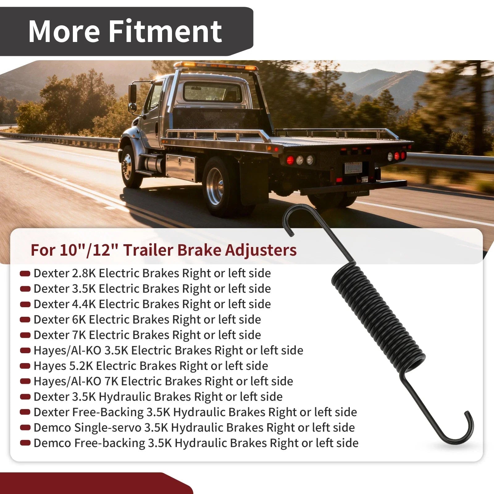 10/12 Trailer Brake Adjuster Springs for Dexter Demco