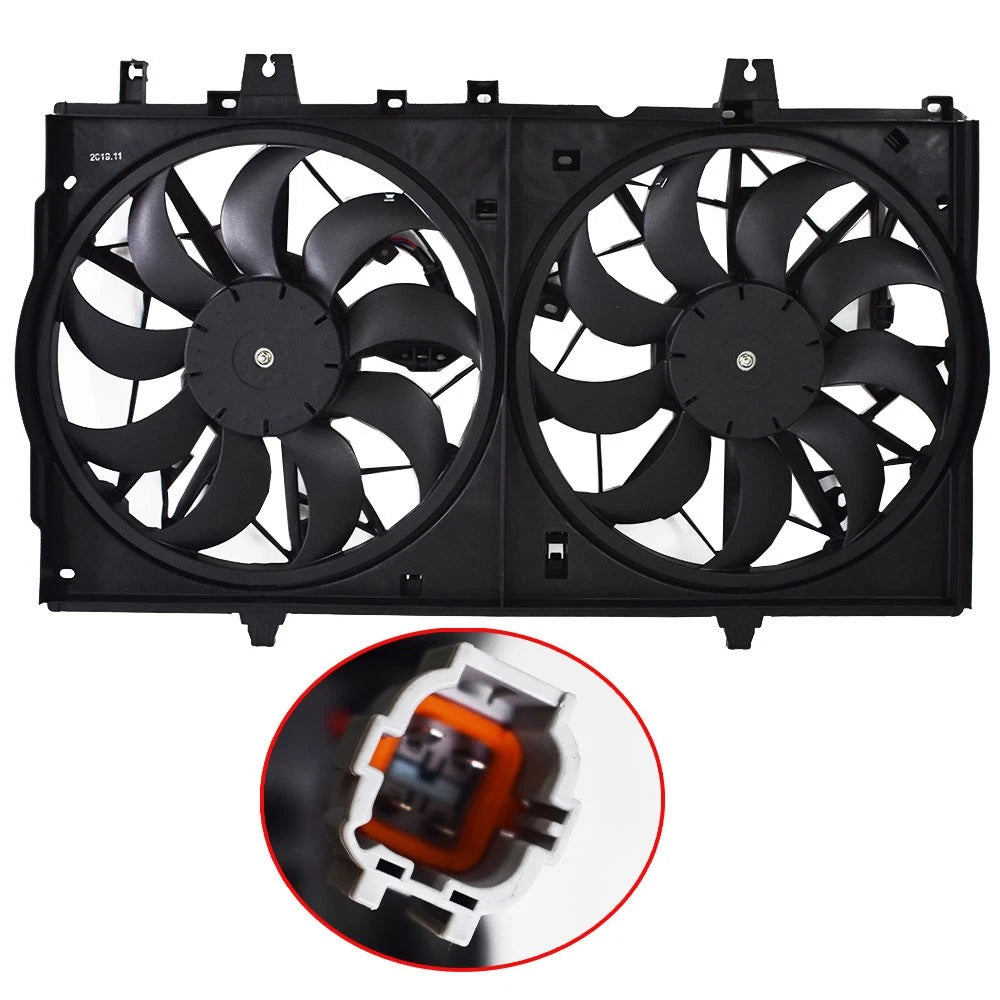 A/C Condenser Cooling Fan for Nissan Rogue X-Trail (2014-2020)