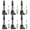 Set of 6 Ignition Coils for Cadillac CTS STS & Saab 9-3 (2003–2011)