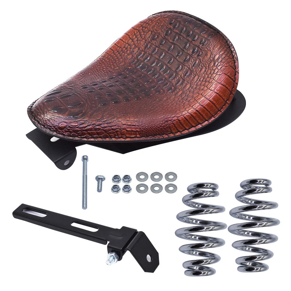Bobber Solo Driver Seat Spring Base Kit for Honda Yamaha Kawasaki