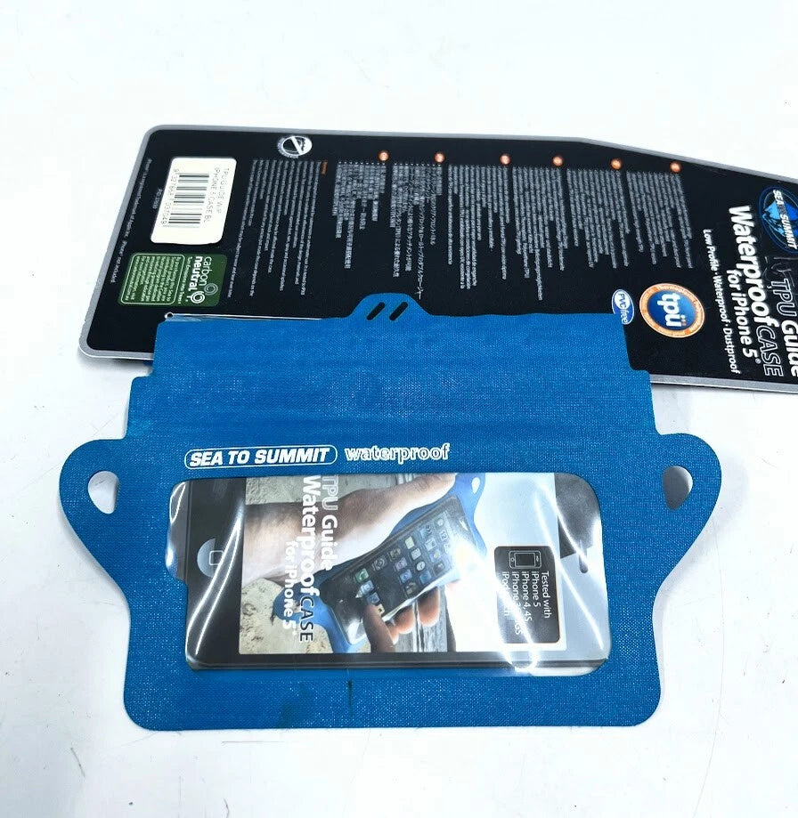 TPU Guide Waterproof Case for iPhone 5 (2012–2013) - Blue