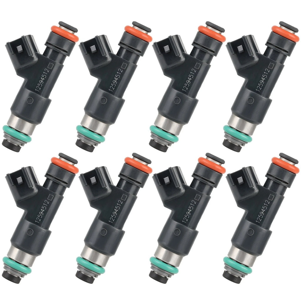 Set of 8 Fuel Injectors for Chevrolet Silverado 1500 GMC Sierra 1500