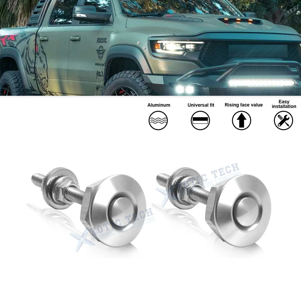 Quick Release Latch Push Button for Ram Lincoln Rivian (2025–2026)