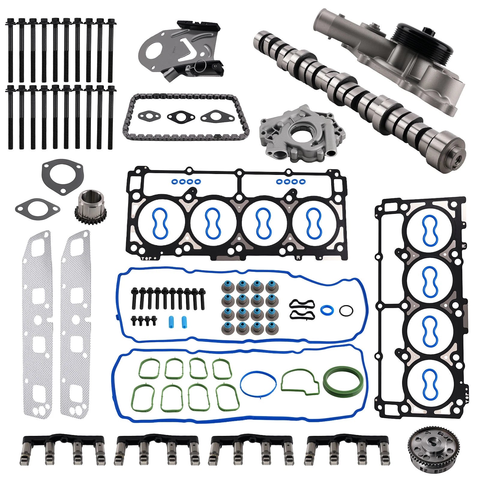 MDS Lifters Camshaft Engine Rebuild Kit for Dodge Ram 1500 2500 3500 (2003–2008)