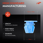 50x Nylon Bumper to Body Moulding Retainer Clips for Honda Accord