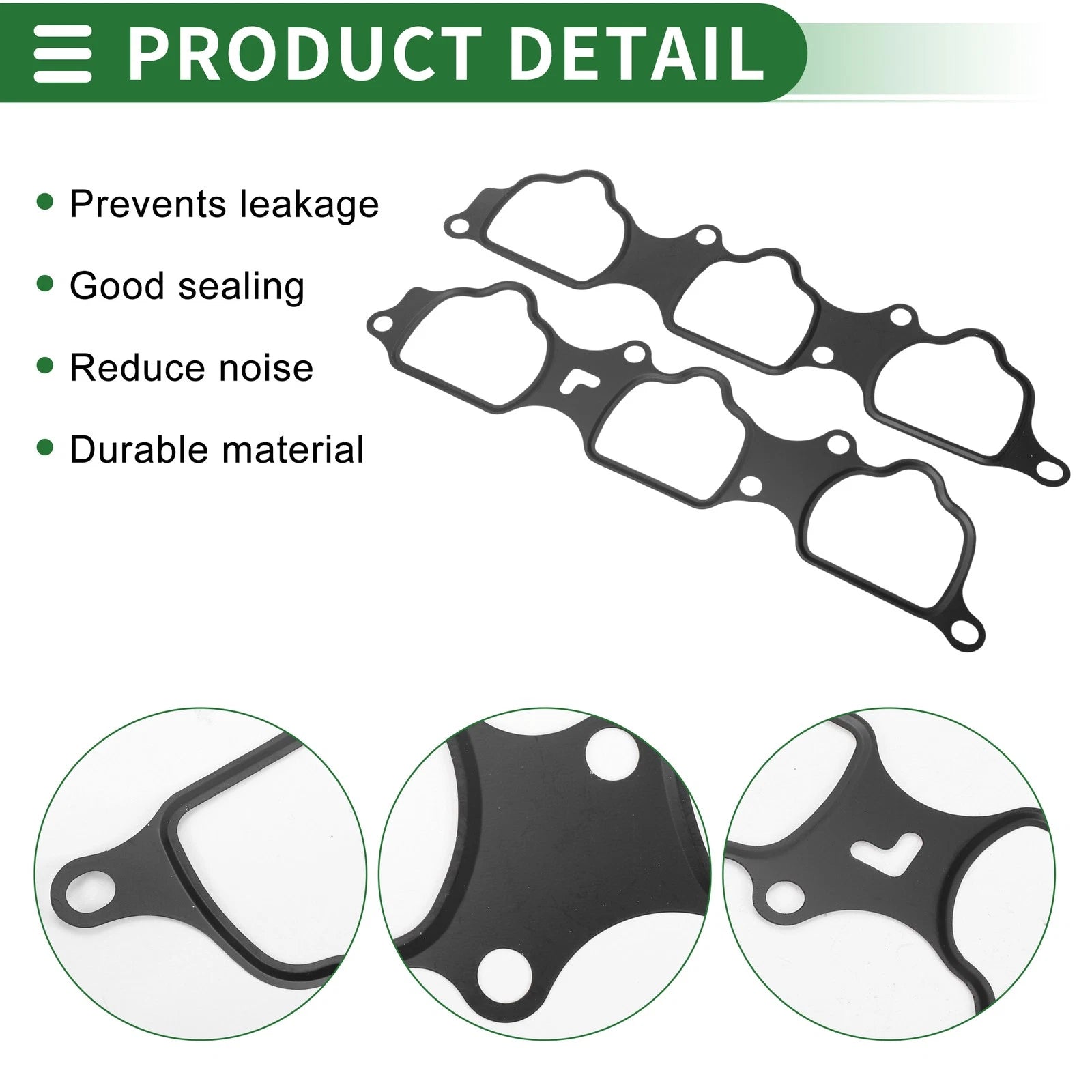 Lower Engine Intake Manifold Gasket for Toyota Prado (2009) No. 1717731050