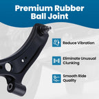 Front Lower Control Arms Stabilizer Bar Kit for Suzuki SX4 (2007–2013)