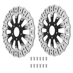 2X Floating Front Brake Rotor Disc for Harley-Davidson Trike (2009–2019) Softail (2015–2024)