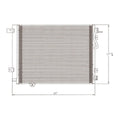 Replacement A/C Condenser Repair Part For 2007-2009 Kia Sorento
