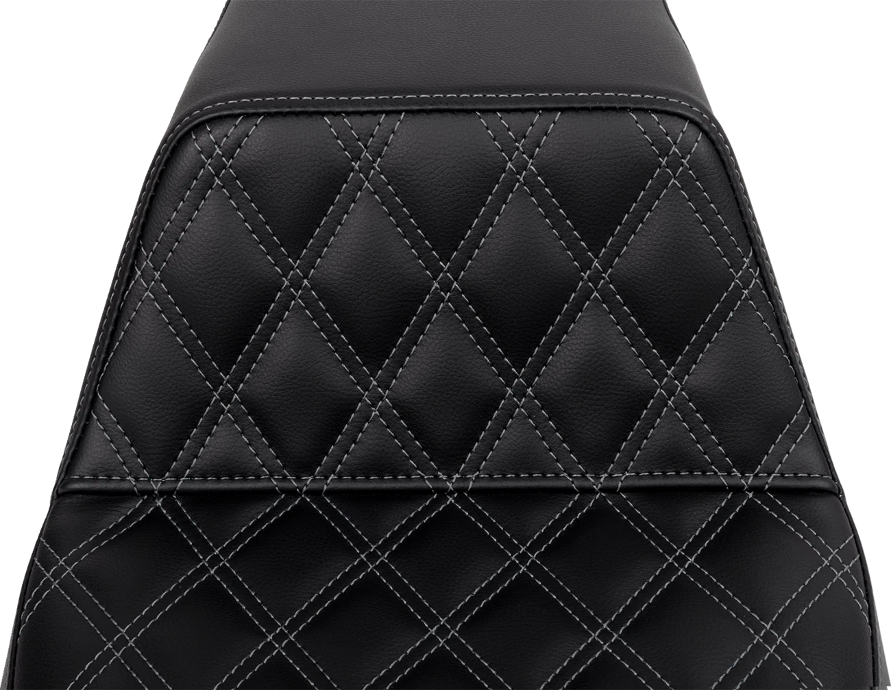 SADDLEMEN Step-Up Seat for FLH/FLT (2014–2023) - Dark Gray Stitch