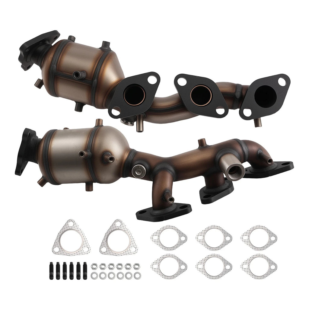 Pair Catalytic Converters for Nissan Frontier/Xterra (2002–2004)
