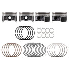 Set of 4 Pistons & Rings for VW Audi A4 Q3 Q5 2.0T (2006–2016) 06H107065DM