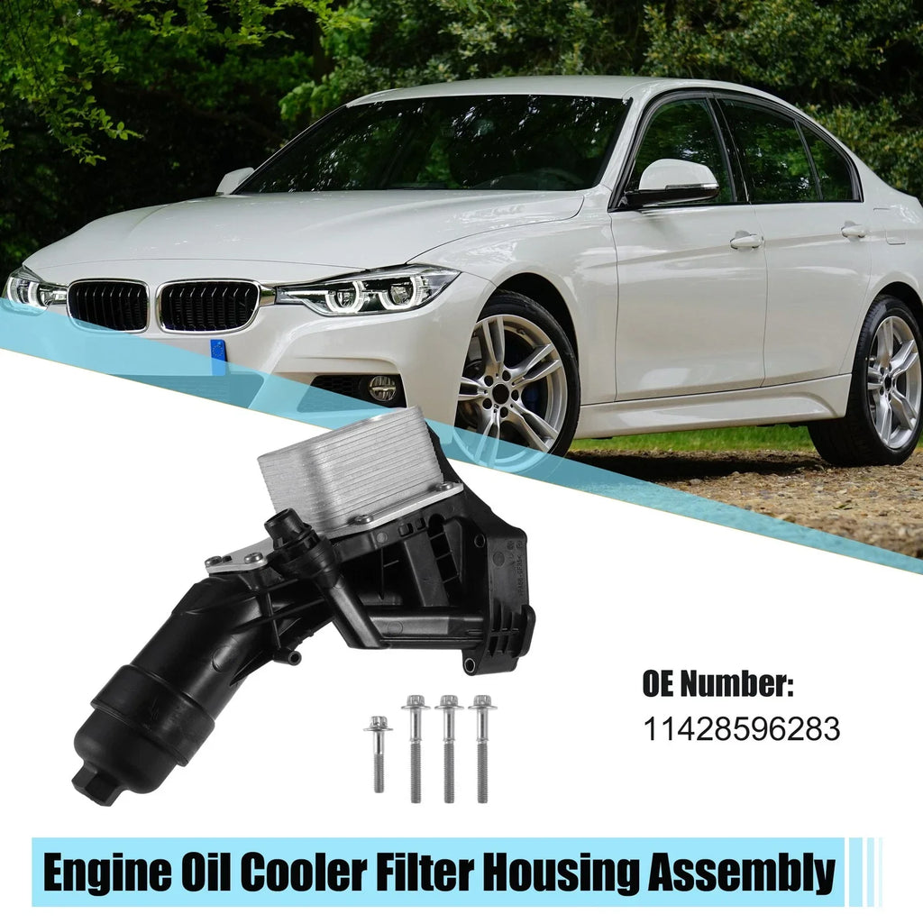 1 Set Engine Oil Cooler Oil Filter for BMW 230i F22 (2017-2022)