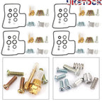 4X Carburetor Repair Rebuild Kit for Honda VF700C VF700F (1983–1986) 18-2432 T9