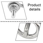 62mm Stainless Steel Wakeboard Ring for Marine Boat Tow Rope (316 SS)