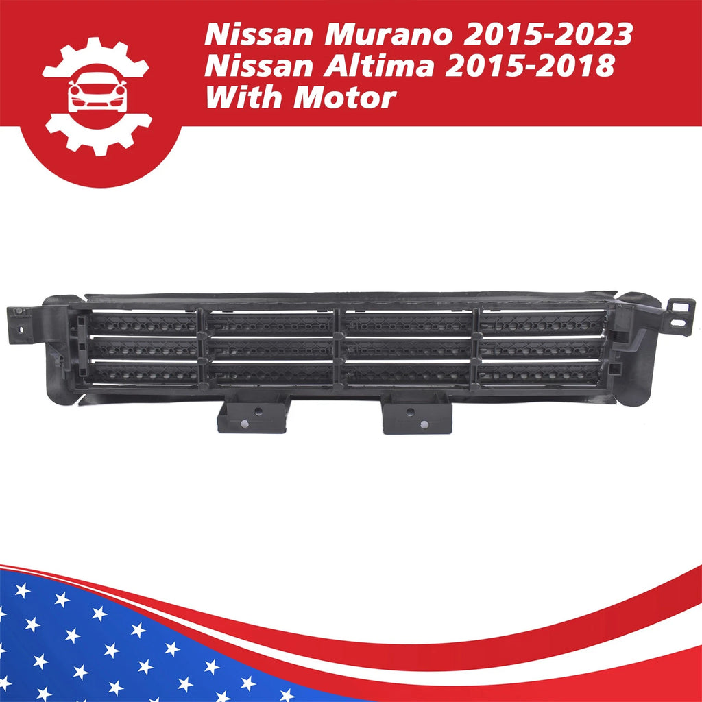 Front Lower Grille Radiator Shutter for Nissan Murano (2015–2024)