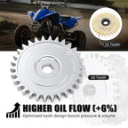 Oil Pump Drive Gear for Yamaha Raptor 700R 700 660R 660 XT600 SRX600 (2001–2023)