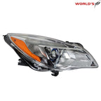Headlight for Buick Regal (2014–2017) Projector Halogen Chrome Housing Right