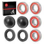 Front Wheel Bearing Seal Kit for Yamaha Golf Cart G2 G8 G9 (1985–2007)