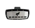 Tow Hitch Cover with Allen Bolts for Black Ford Bronco (2021–2024)