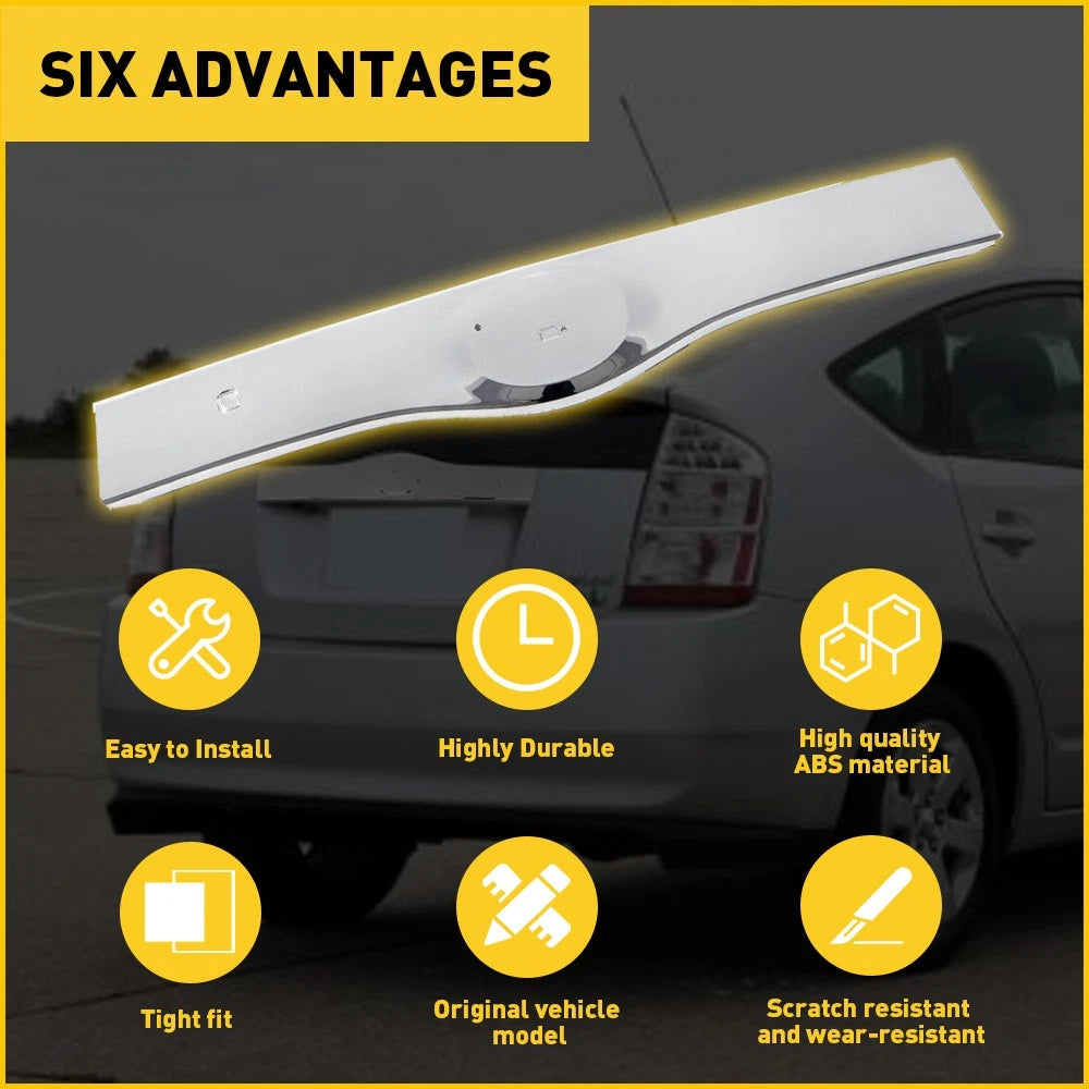 Chrome Rear Tailgate Liftgate Garnish Handle for Toyota Prius (2004–2009)