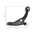 12Pcs Front Control Arm w/Ball Joint & Sway Bar Kit for Dodge Journey (2009–2020)