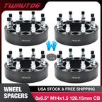 4PCS 2 in 8-Lug 8x6.5 Wheel Spacers for Chevy Silverado 2500/3500 (2011–2016)